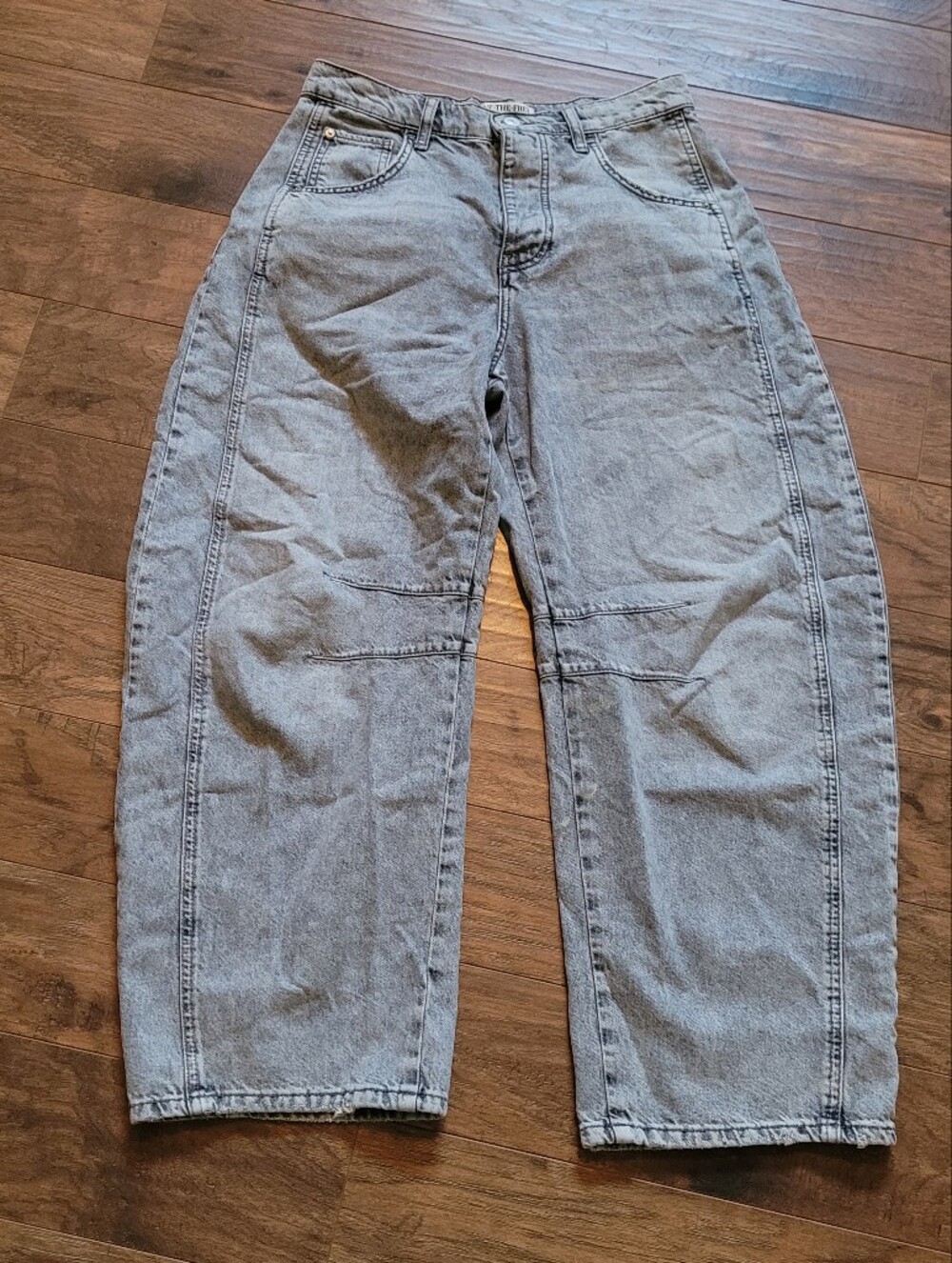 Free People Good Luck Barrel Leg Jeans - Picture 2 of 9